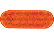 LED 6" Oval Sealed Turn Signal Light - 20 Diodes