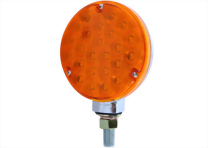 LED Single-Face Round Turn & Park Light - 24 Diodes