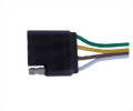 4 Wire Flat Connector-Car End