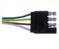 4 Wire Flat Connector-Trailer End