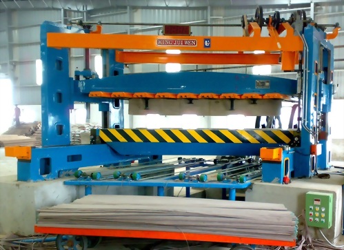 Fancy plywood machine