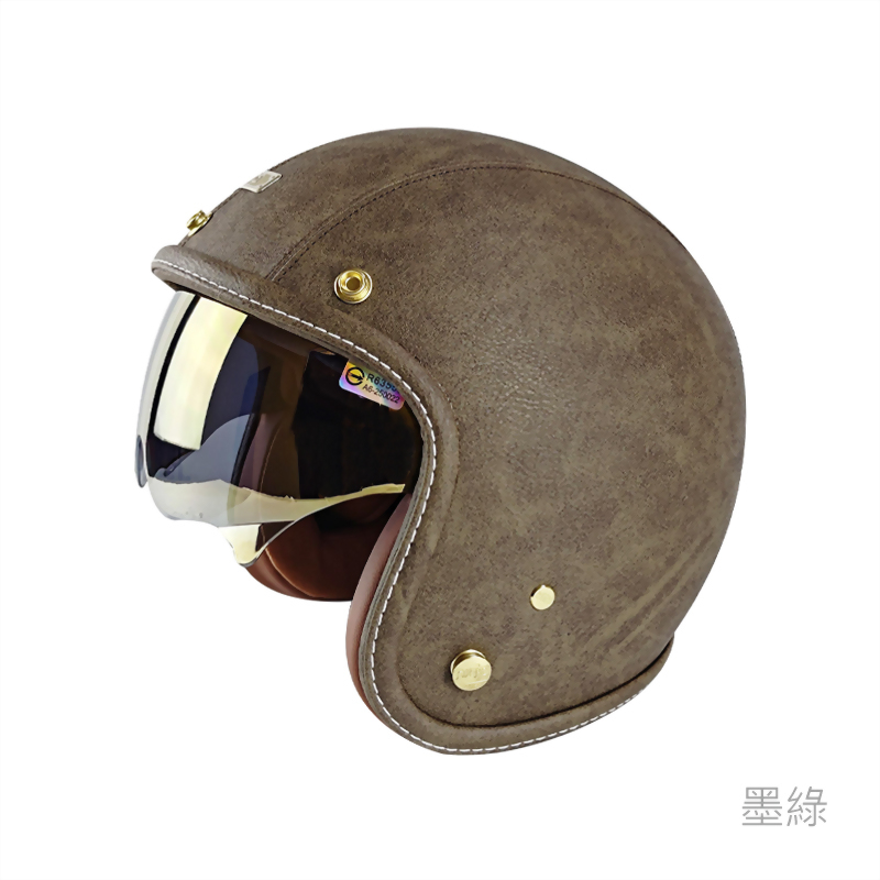 皮革墨鏡騎士帽(皮匠手作)