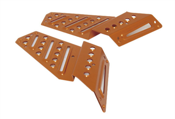 ALUMINUM FOOT BOARD FOR BW'S 125