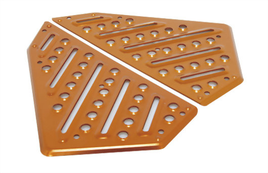 ALUMINUM FOOT BOARD FOR BW'S 125