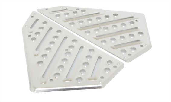 ALUMINUM FOOT BOARD FOR BW'S 125