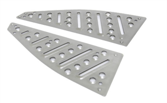 ALUMINUM FOOT BOARD FOR BW'S 125