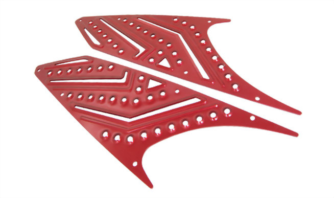 ALUMINUM FOOT BOARD FOR JET POWER (EVO)