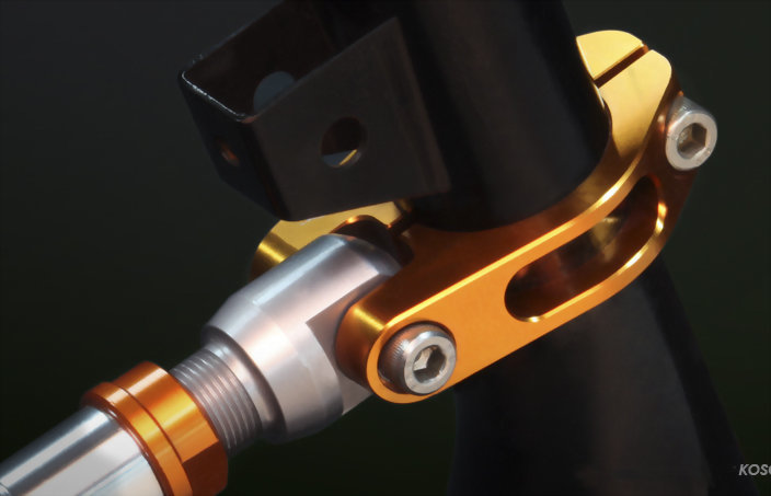 CHASSIS REINFORCEMENT BAR-CYGNUS 125