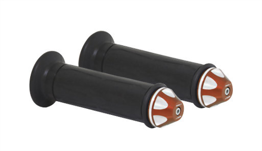 SG02 GRIPS WITH DUAL COLOR END BAR