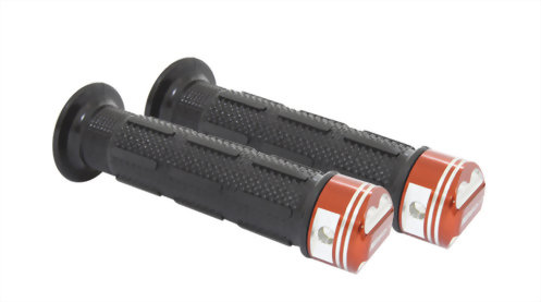 SG03 GRIPS WITH DUAL COLOR END BAR