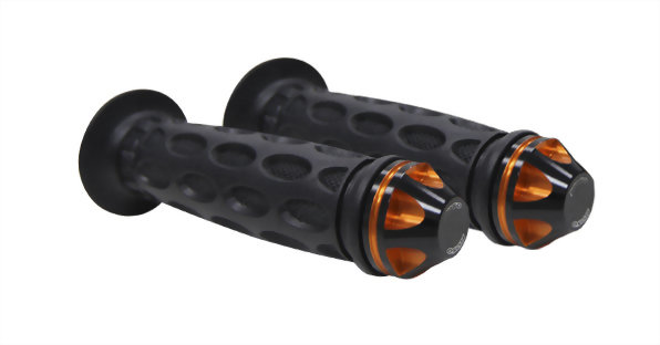 SG05 GRIPS WITH DUAL COLOR END BAR