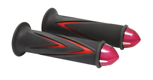 ARROW GRIPS DUAL COLOR WITH BAR-END CAP