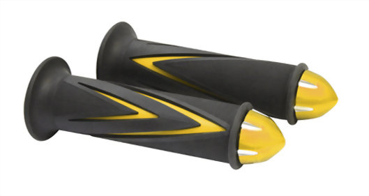 ARROW GRIPS DUAL COLOR WITH BAR-END CAP