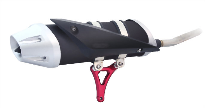 EXHAUST-BW'S 125 SPEED WAY II