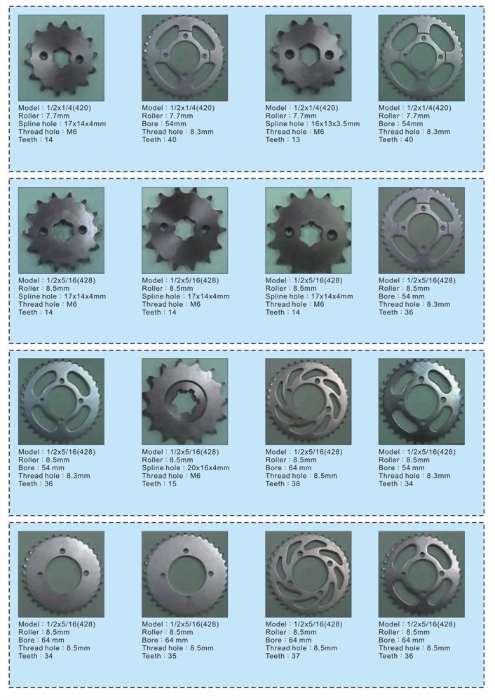 Sprocket-1/2x5/16(428)