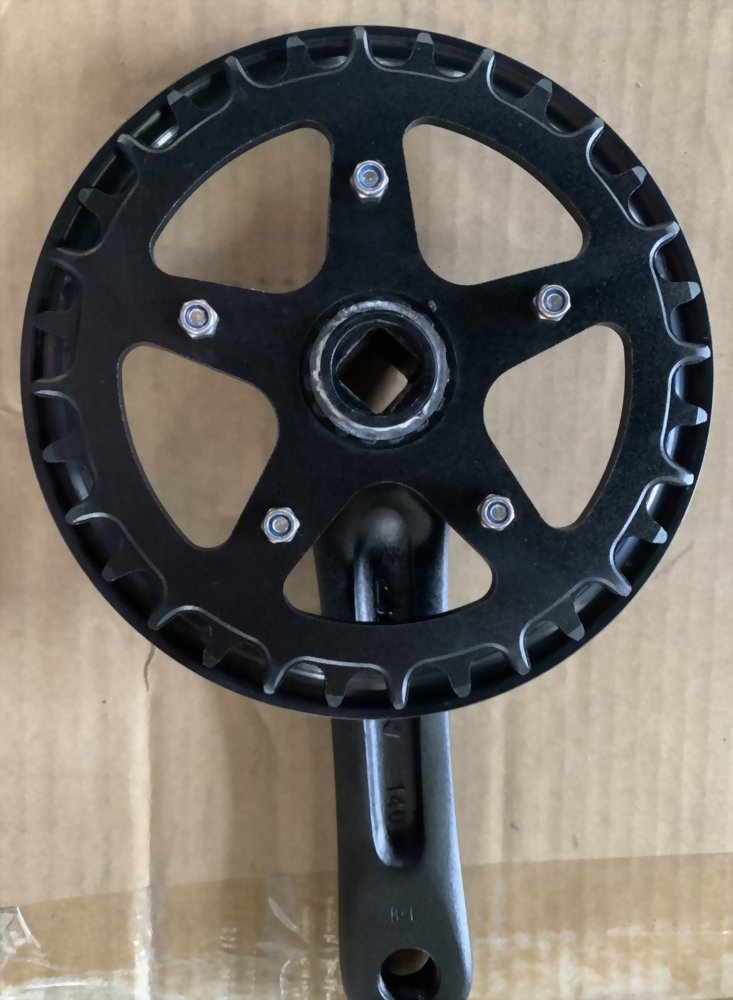 Single Chainring Crank for MTB Bicycle