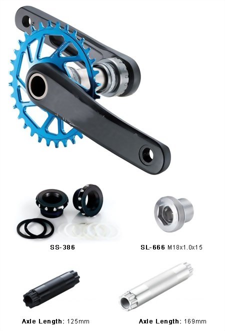 MTB Bicycle Crank