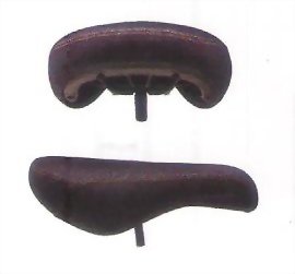 Pivotal/Tripod/BMX Bike Saddle