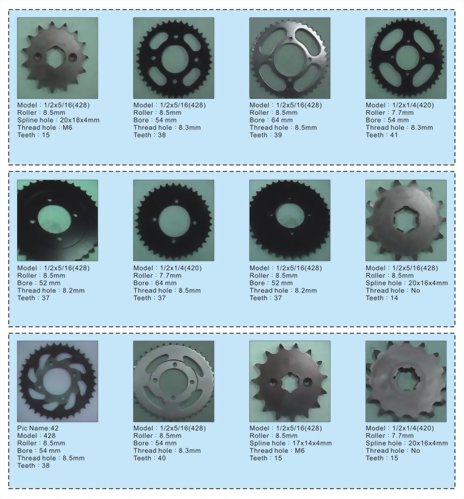 Sprocket-1/2x5/16(428)