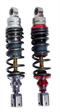 Damping adjustable nitrogen rear shock (YAMAHA)