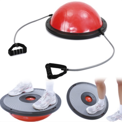Patented New TPR base half balance training ball