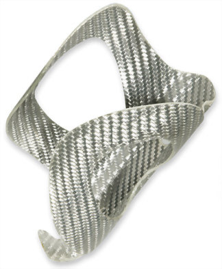 White Carbon Bicycle Bottle Cage