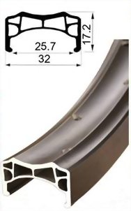 BMX/Trial/Unicycle Bike Rim