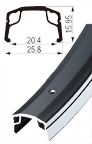 Single Wall Bicycle Rim