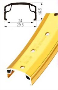 Single Wall Bicycle Rim