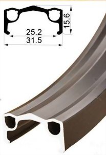 Single Wall Bicycle Rim