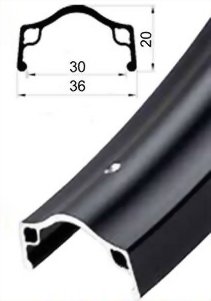 Single Wall Bicycle Rim