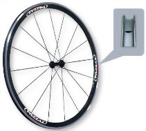 Alloy + Carbon Bike Wheel Set