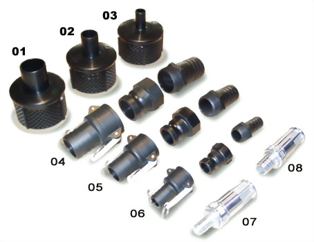 nozzle- fire use- sea pump