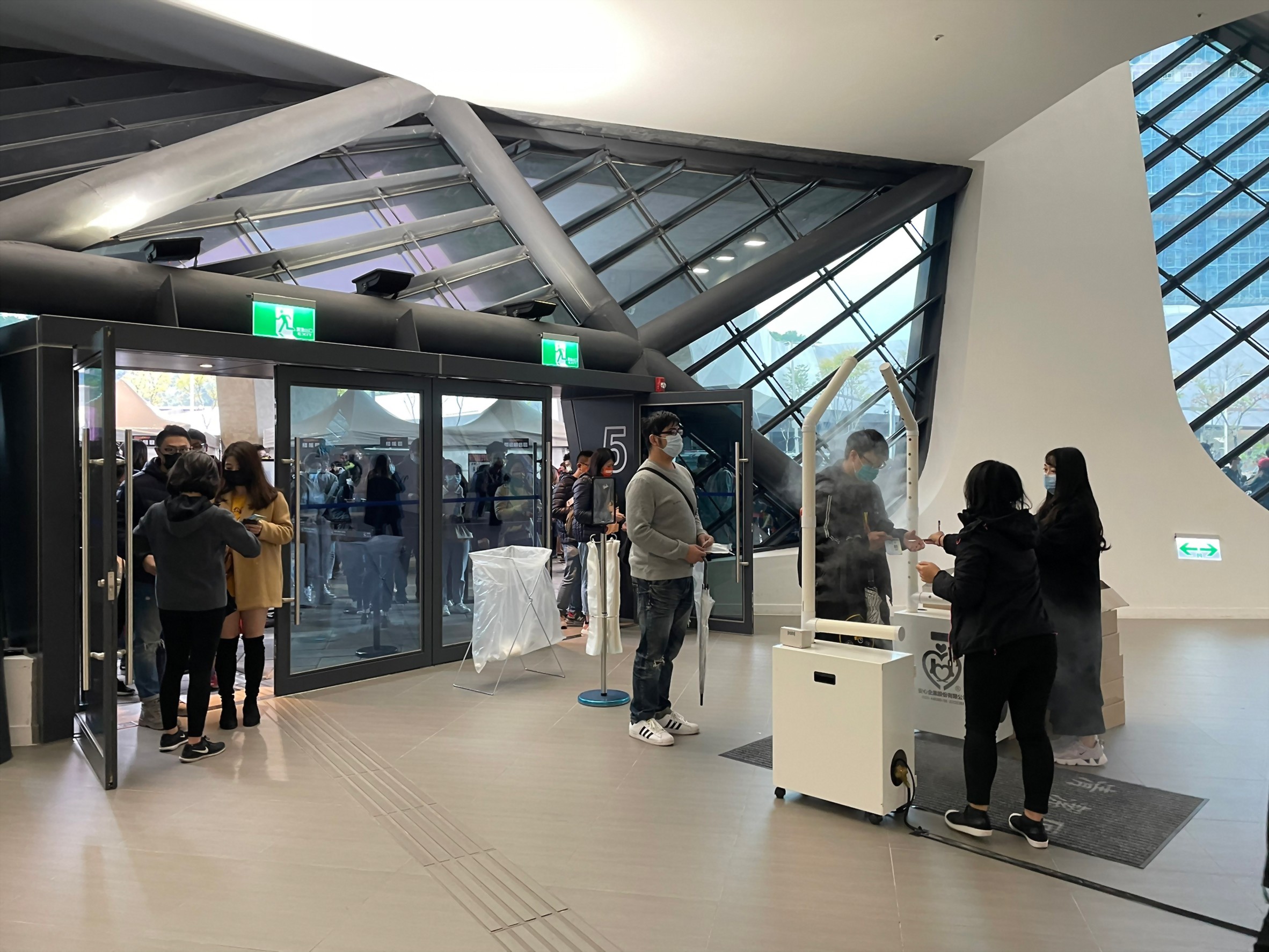 路跑活動,短期租賃,承租防疫門