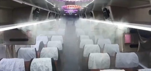 遊覽車零死角防疫系統