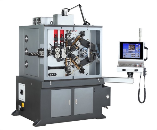 SHA-630 High Speed & Precision Compression Coiling Machine