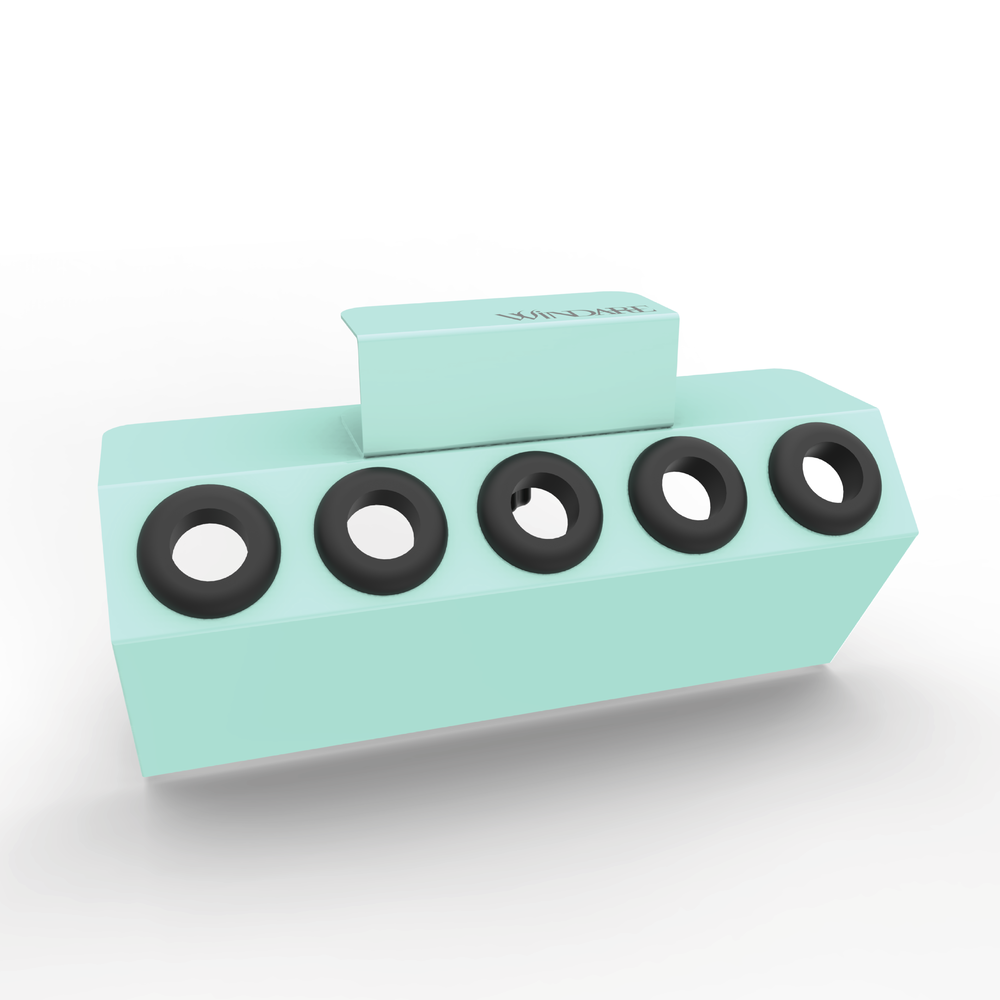 Pet Scissors Holder 5 Holes-Green