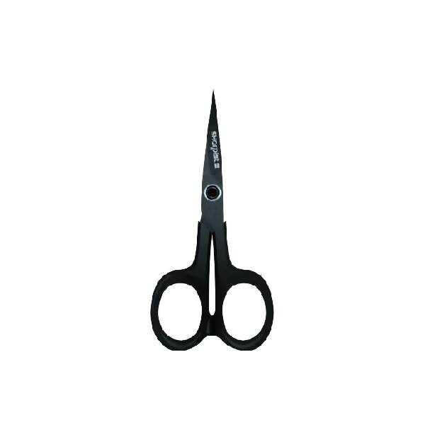 4.5" Scissors-SPA45N-Non-Stick Coating with Black Handle