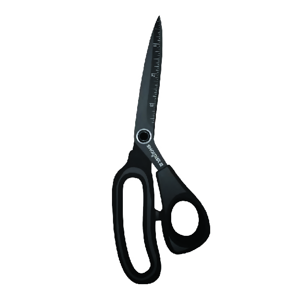 9" Bent Scissors-SPB90.SFS-Non-Stick Coating with Black Handle