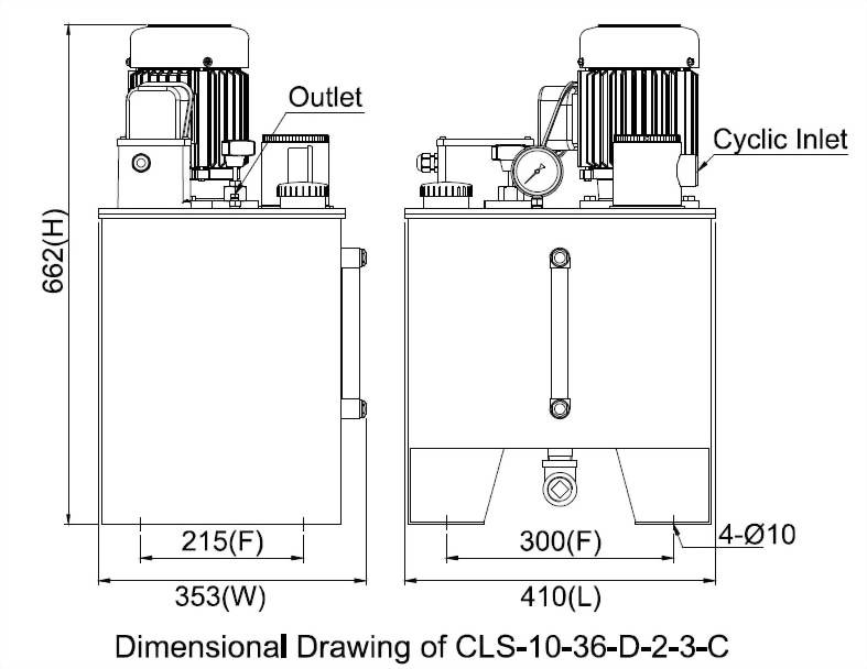 CLS Dimensional Drawing
