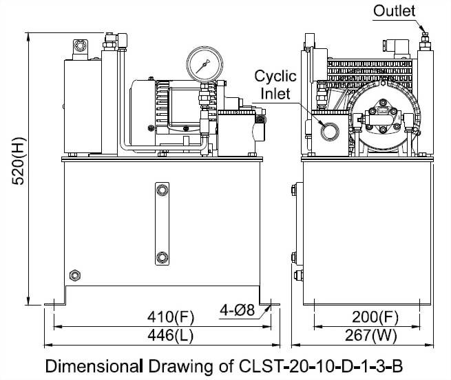 Clst Dimensional Drawing