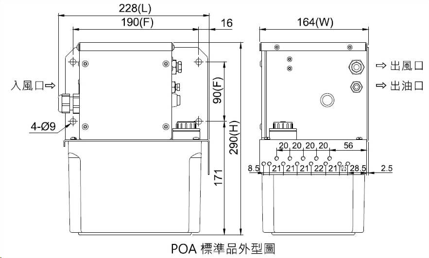 poa外型圖