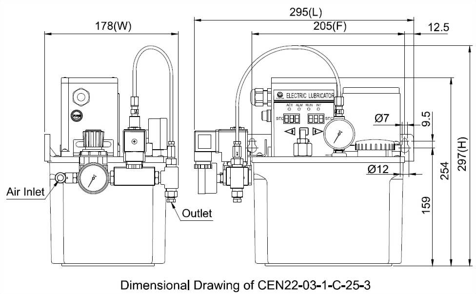 cen22 Dimensional Drawing