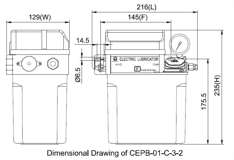 cepb Dimensional Drawing