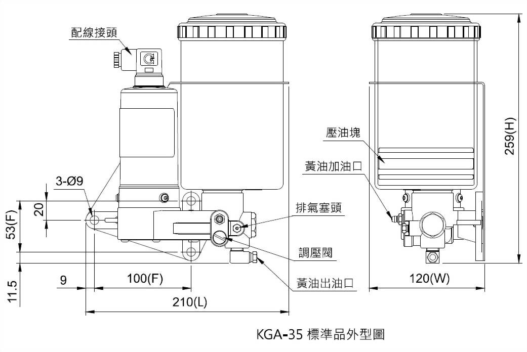 kga 外型圖