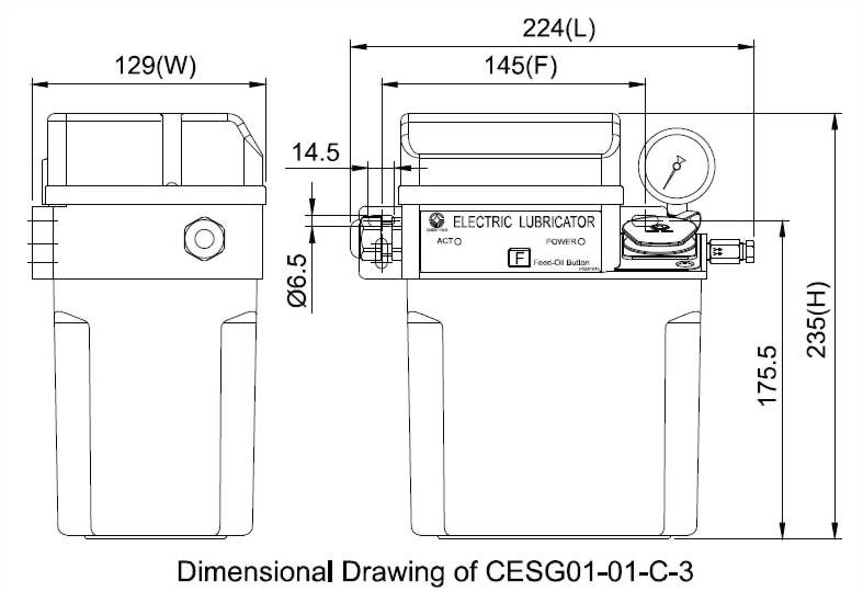 CESG01 Dimensional Drawing
