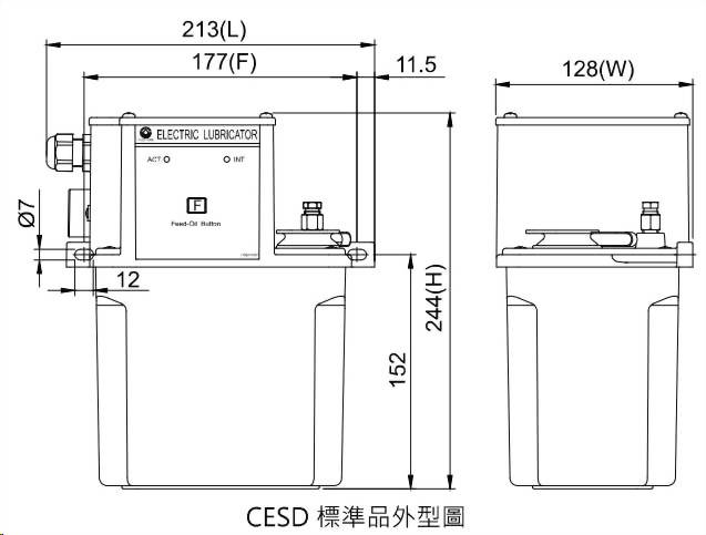CESD外型圖