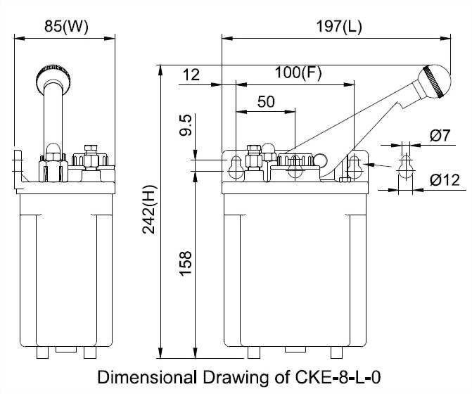 cke-8D imensional Drawing