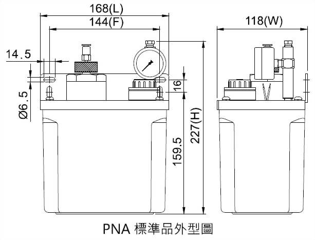 PNA外型图