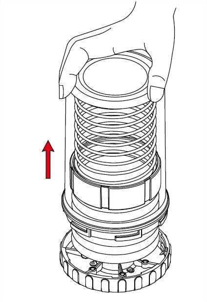 instruction of replacing 700cc grease cartridge 2